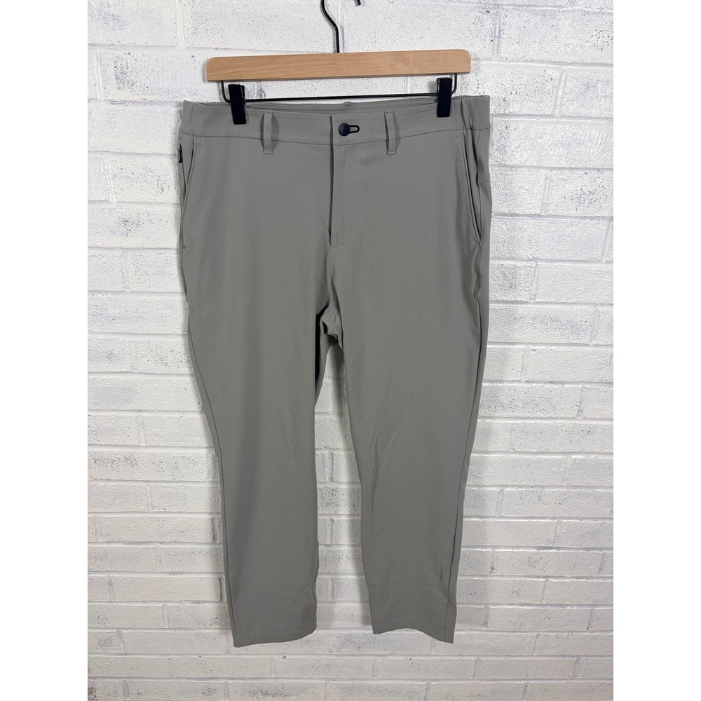 Public Rec All Day Every Day Pant Mens 32 Gray Tapered Stretch Athleisure